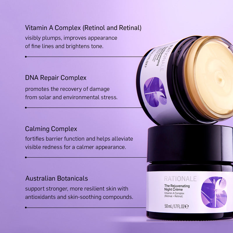 RATIONALE #6 The Rejuvenating Night Crème infographic